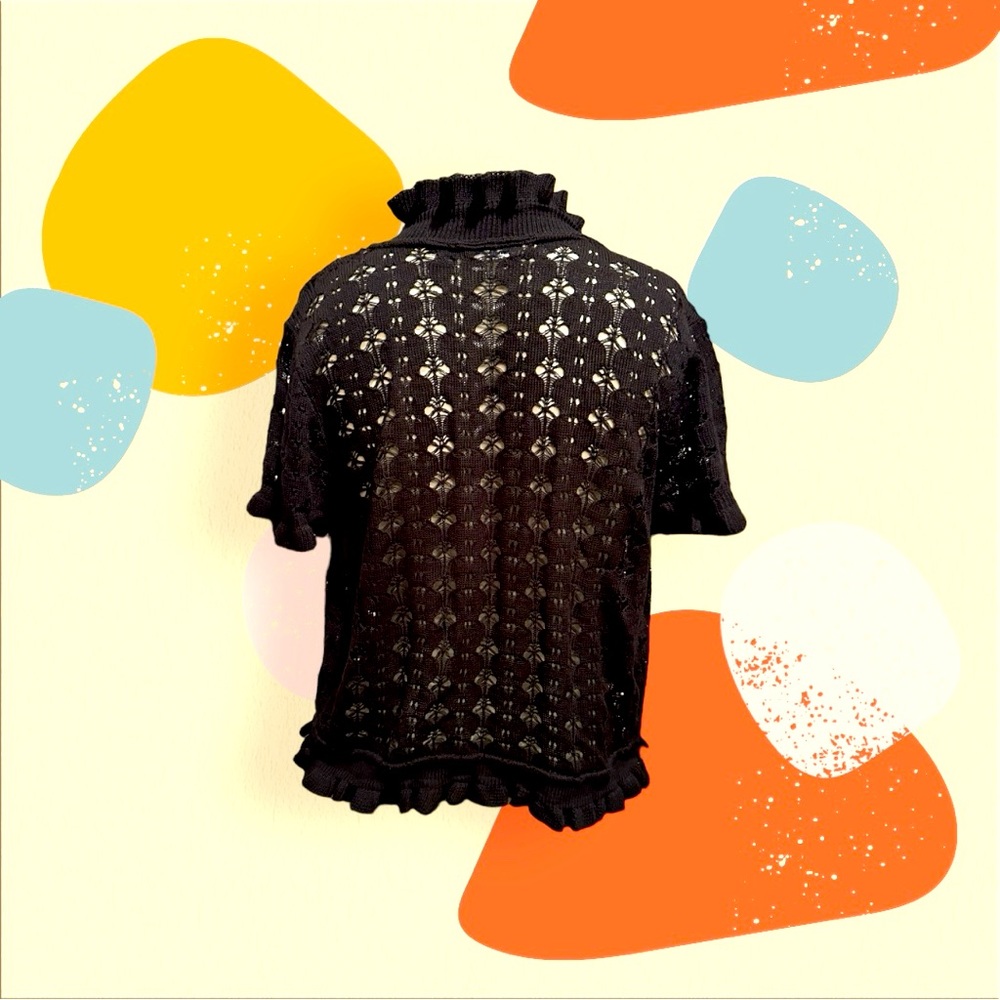 Notations Crochet Vest
